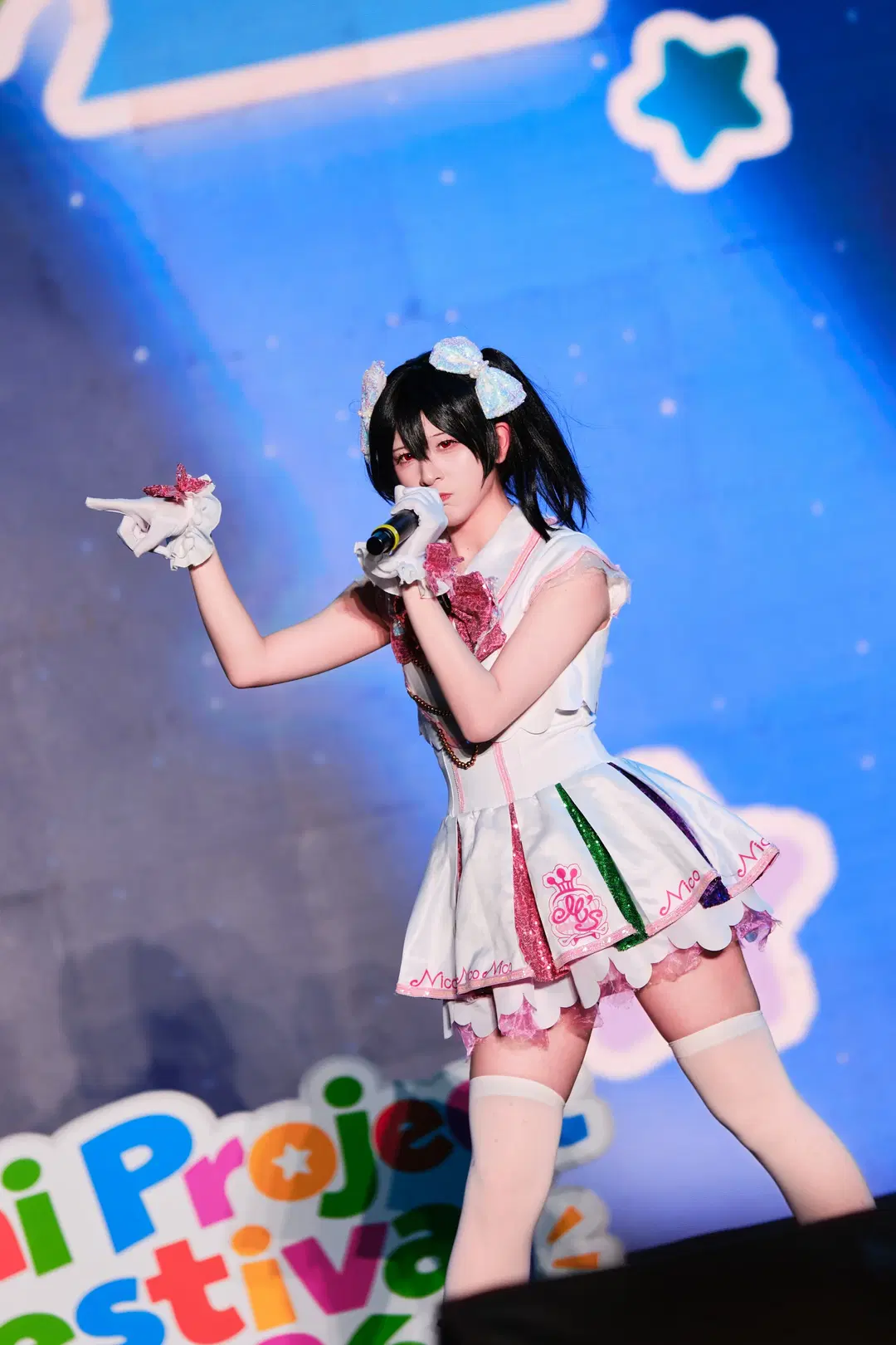 [Maki Nishikino cosplay] Rainy night stage memories with Nico Yazawa by GOODLUCK好兆头 - Image 15