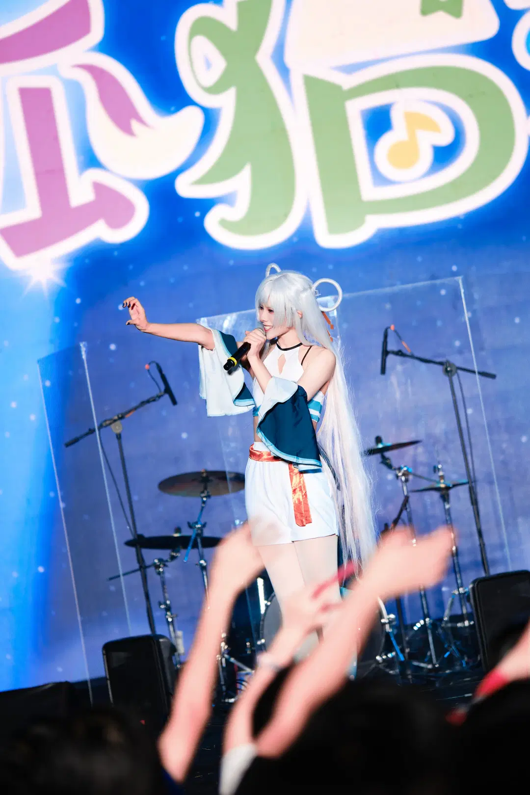 【辉夜cos】超时空辉夜姬双人舞台，月球的辉夜姬真的会飞 - GOODLUCK好兆头 - 第11张
