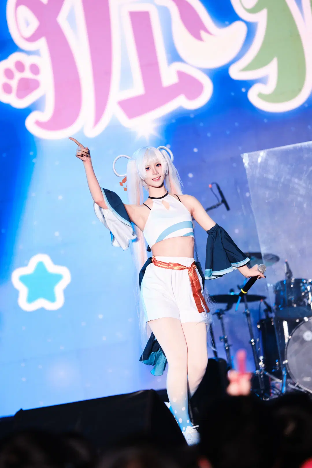 【辉夜cos】超时空辉夜姬双人舞台，月球的辉夜姬真的会飞 - GOODLUCK好兆头 - 第13张