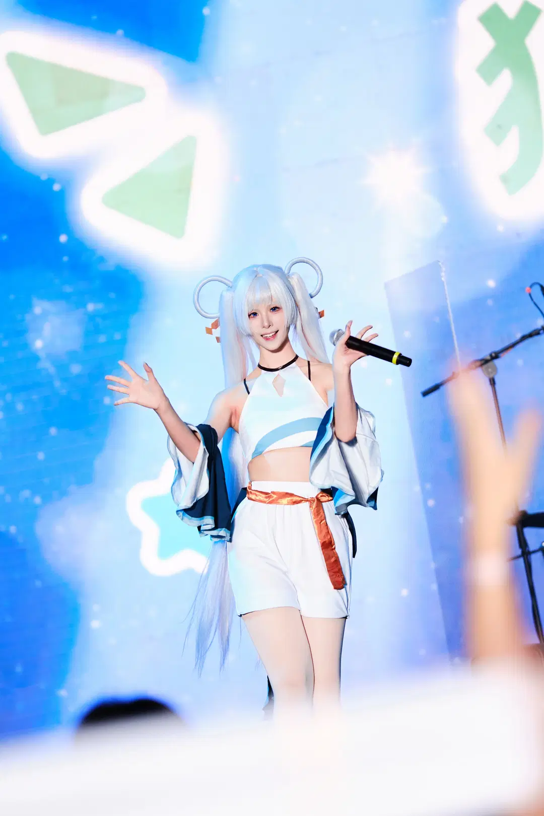 【辉夜cos】超时空辉夜姬双人舞台，月球的辉夜姬真的会飞 - GOODLUCK好兆头 - 第15张