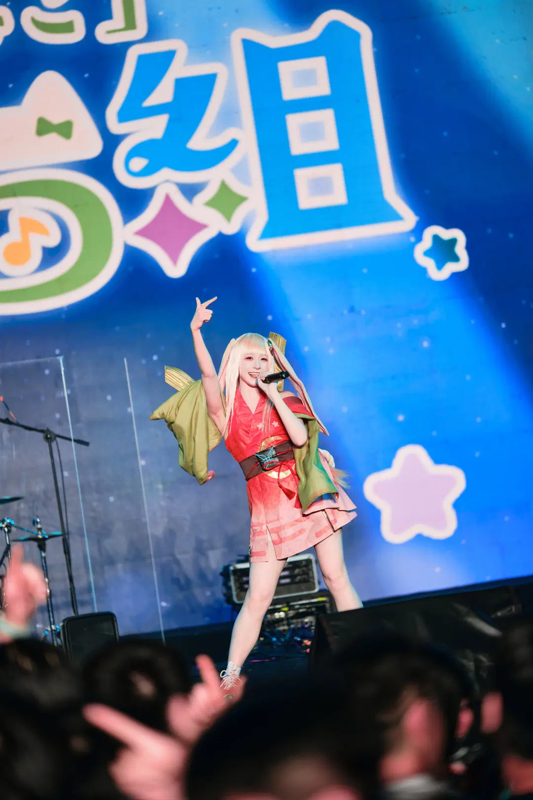 【辉夜cos】超时空辉夜姬双人舞台，月球的辉夜姬真的会飞 - GOODLUCK好兆头 - 第16张
