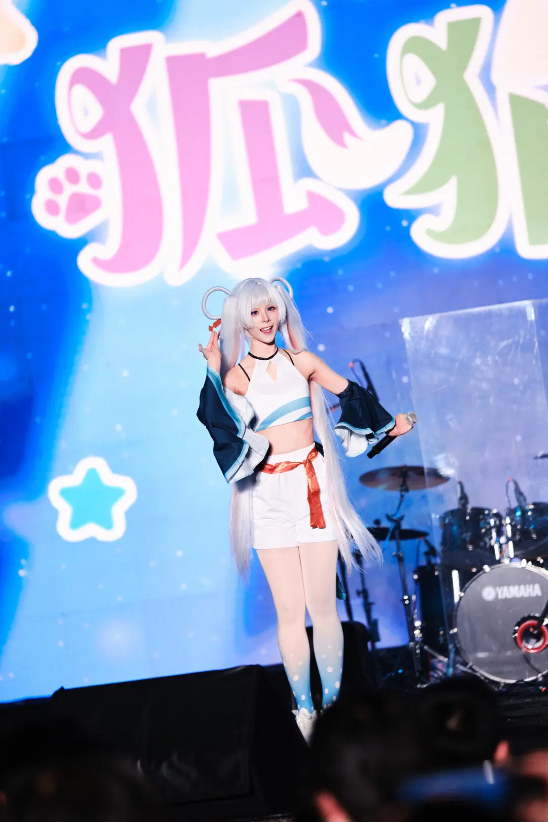 【辉夜cos】超时空辉夜姬双人舞台，月球的辉夜姬真的会飞 - GOODLUCK好兆头 - 第17张