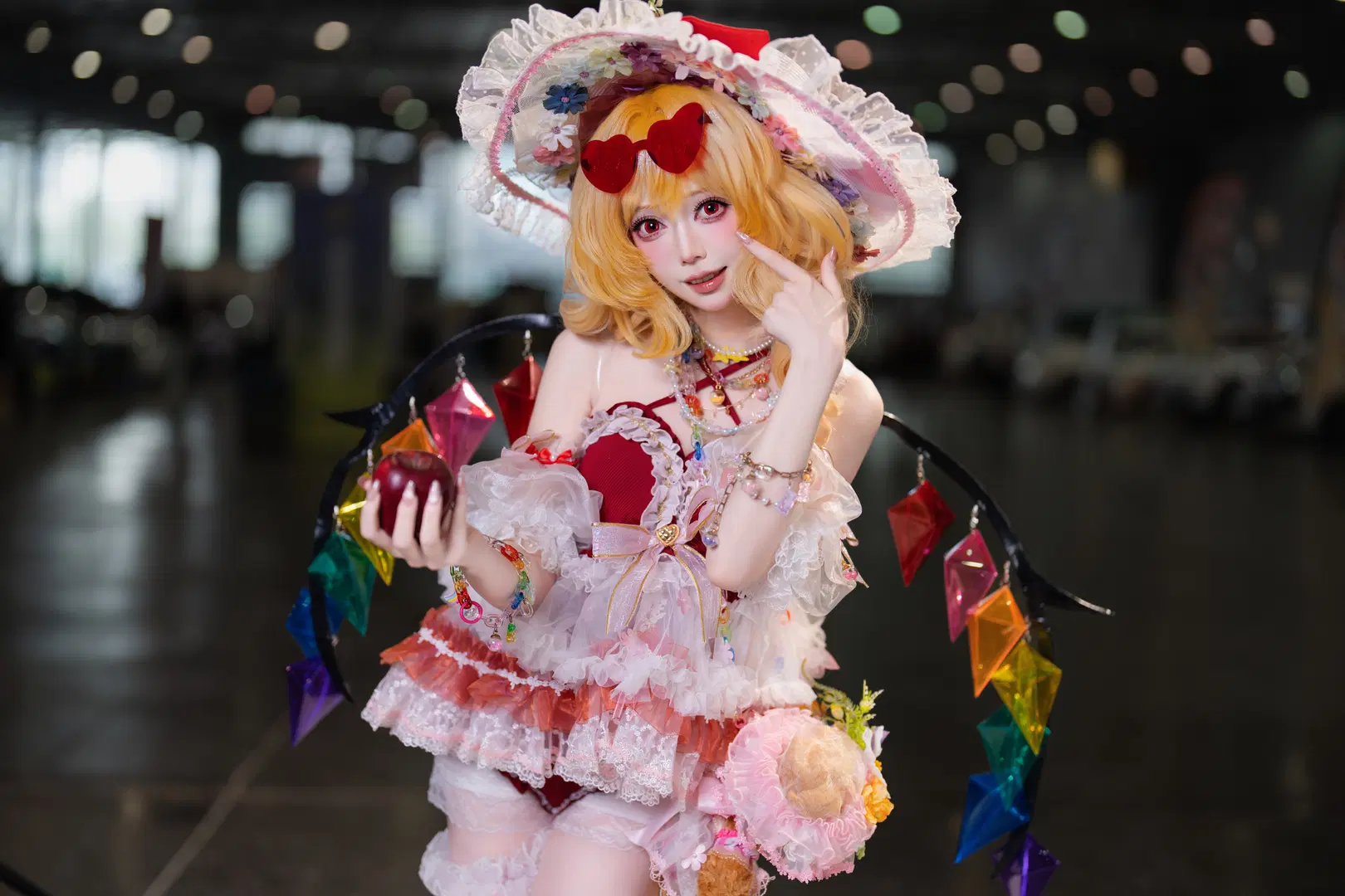 【芙兰朵露cos】东方project夏日二设的俏皮记录 - 另一个岁岁 - 第2张