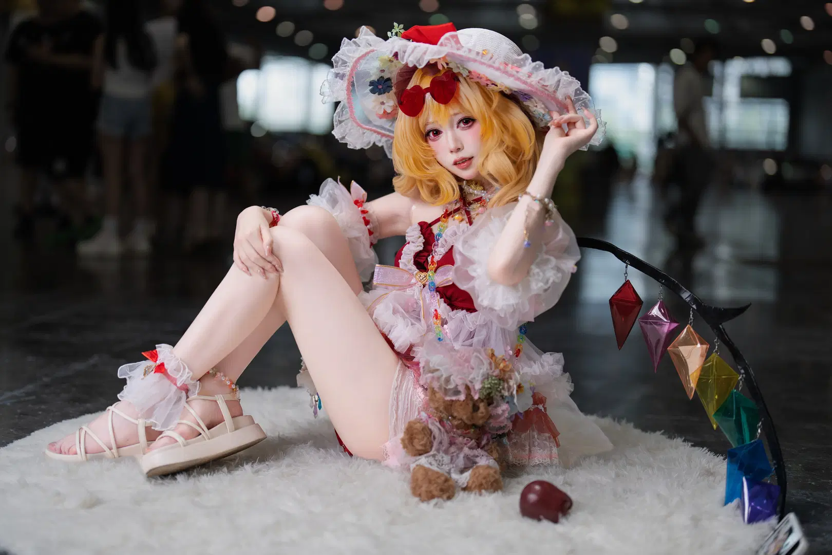 【芙兰朵露cos】东方project夏日二设的俏皮记录 - 另一个岁岁 - 第4张