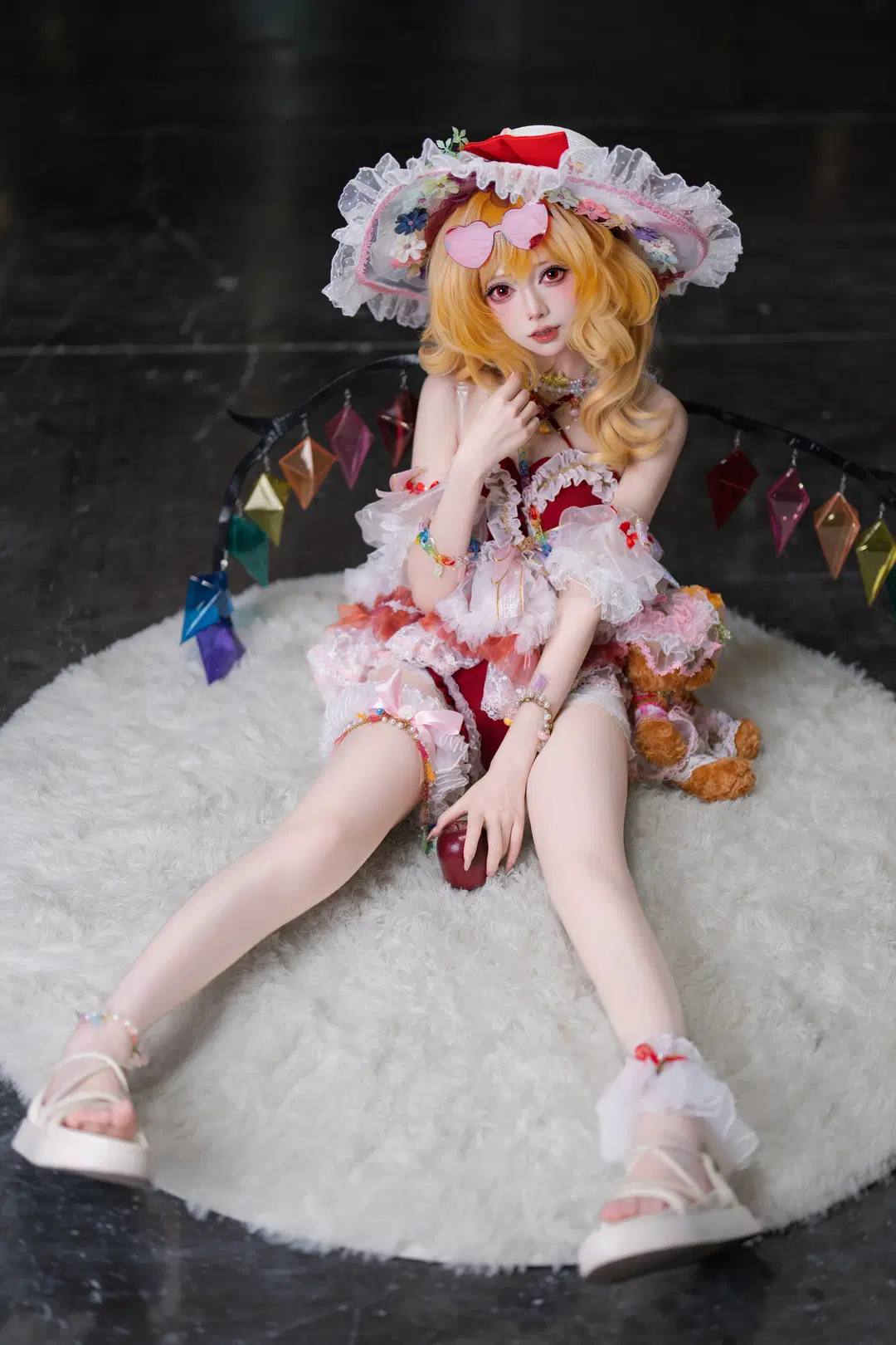 【芙兰朵露cos】东方project夏日二设的俏皮记录 - 另一个岁岁 - 第5张