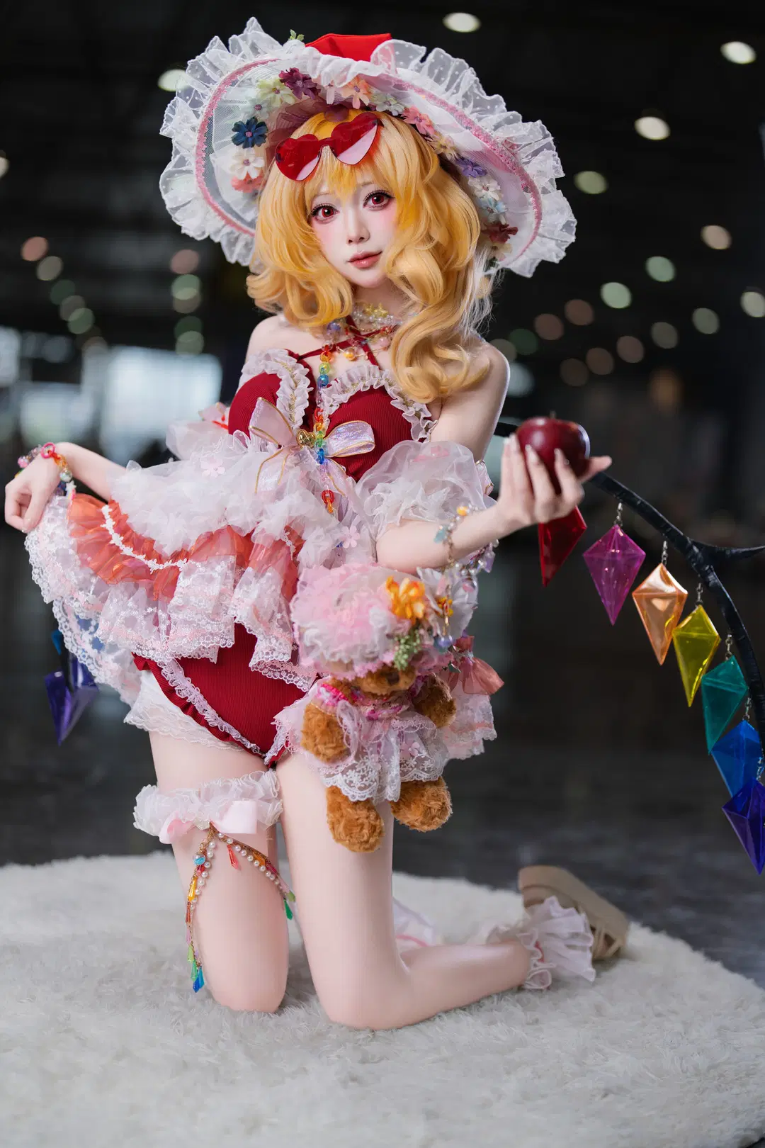 【芙兰朵露cos】东方project夏日二设的俏皮记录 - 另一个岁岁 - 第6张