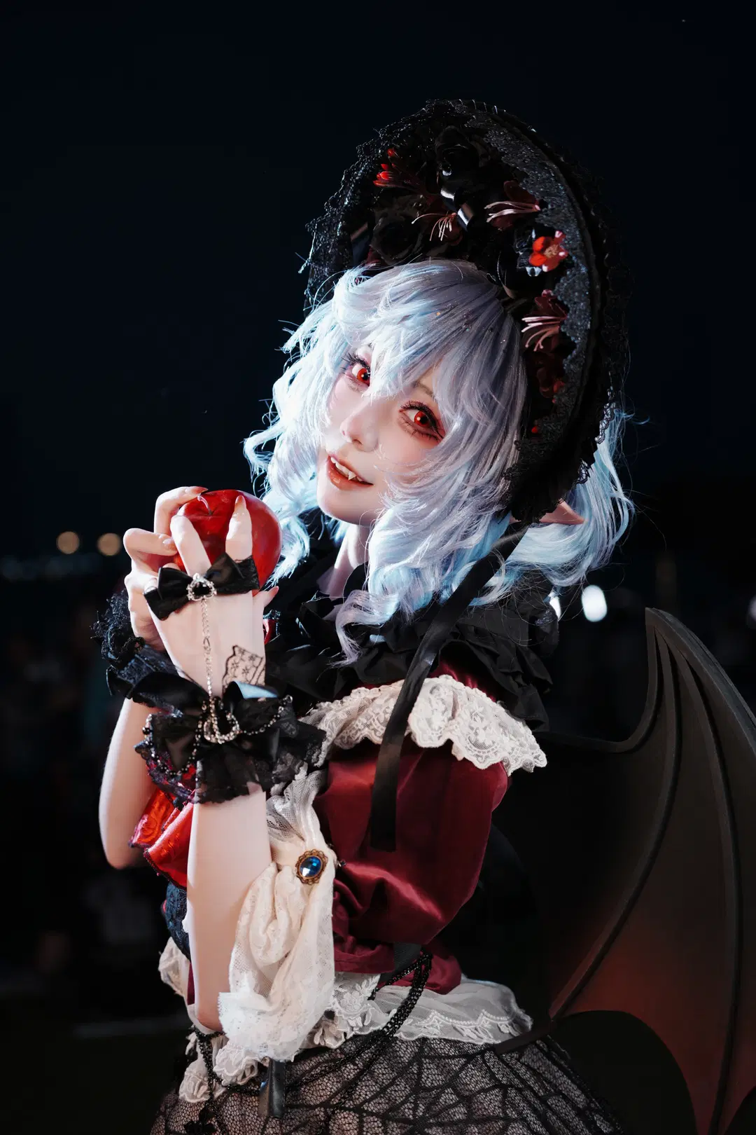 【蕾米莉亚cos】东方project红魔馆的夜间拍摄记录 - 另一个岁岁 - 第2张