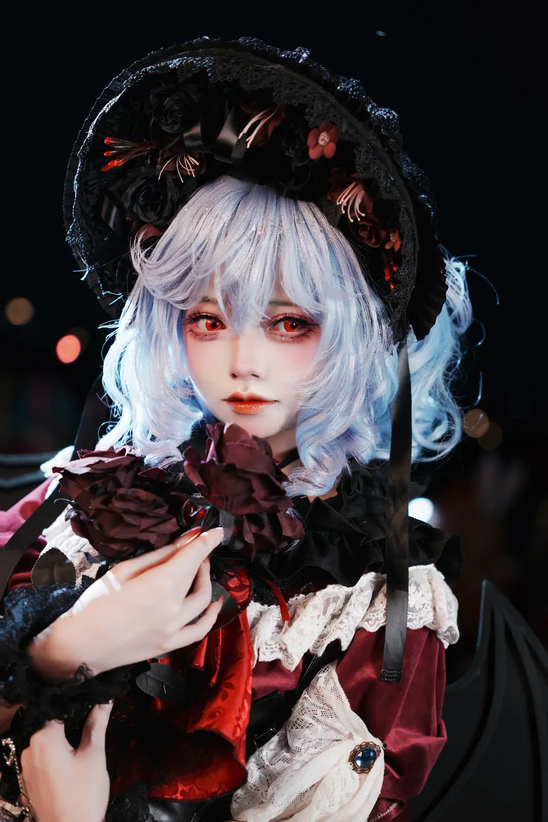 【蕾米莉亚cos】东方project红魔馆的夜间拍摄记录 - 另一个岁岁 - 第3张