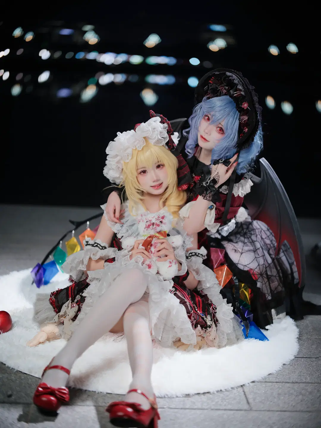 【蕾米莉亞cos】東方project紅魔館姐妹的夜間場照 - 另一个岁岁 - 第6張