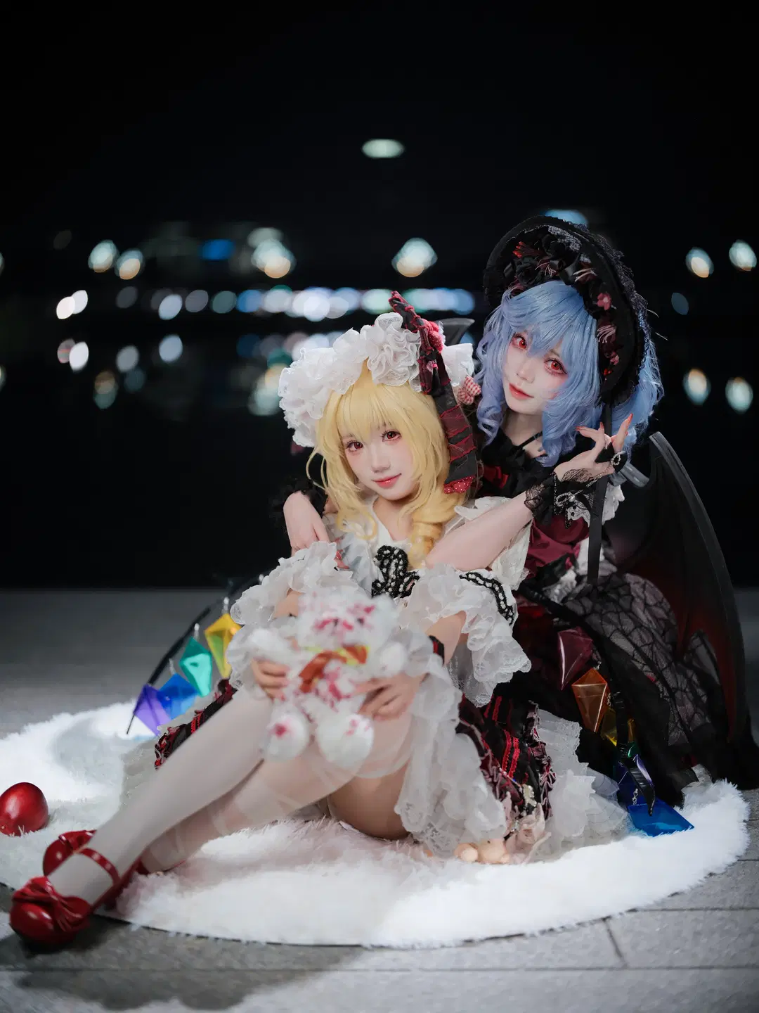 【蕾米莉亞cos】東方project紅魔館姐妹的夜間場照 - 另一个岁岁 - 第7張