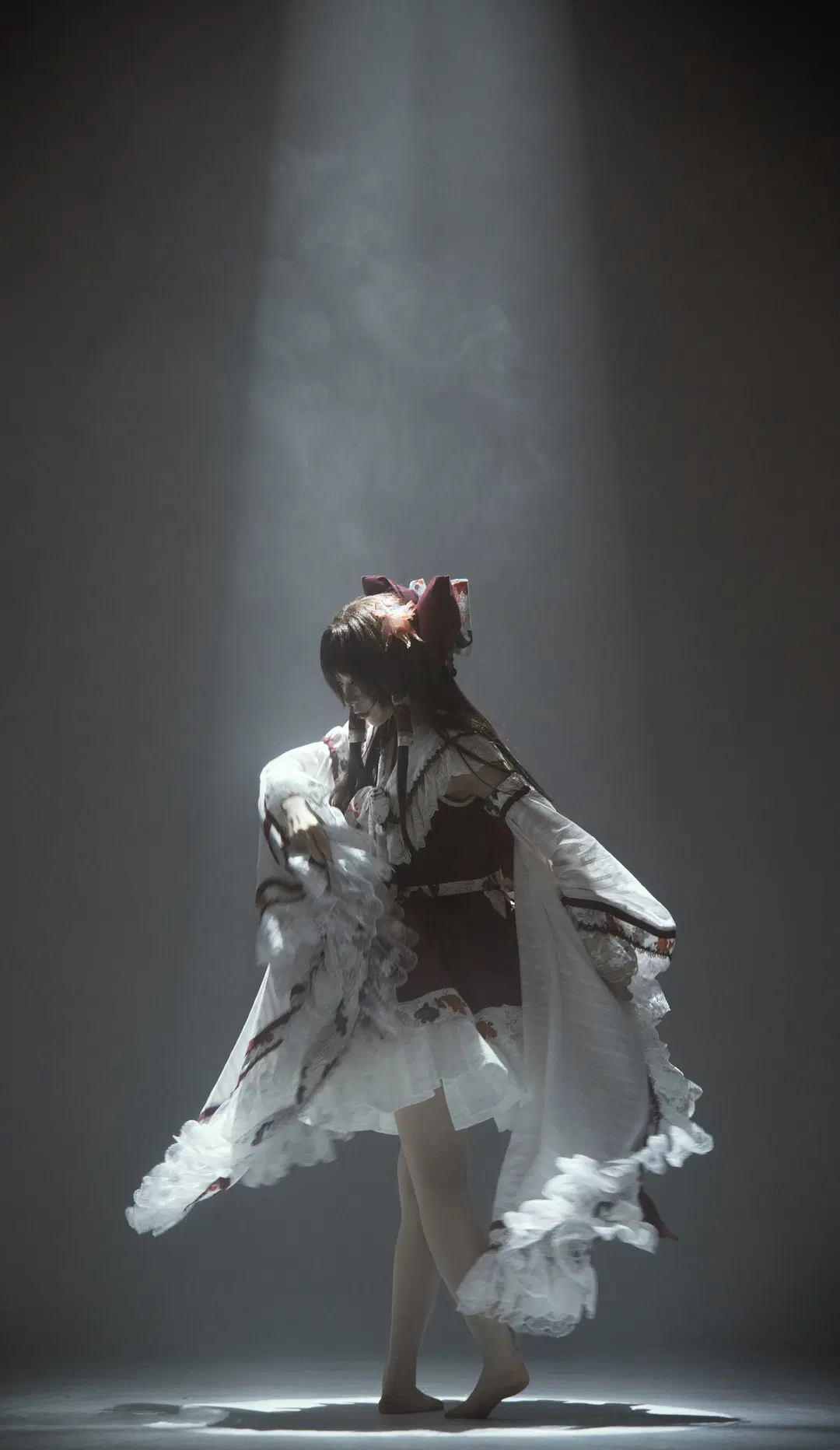 【博丽灵梦cos】光影下的东方二设巫女