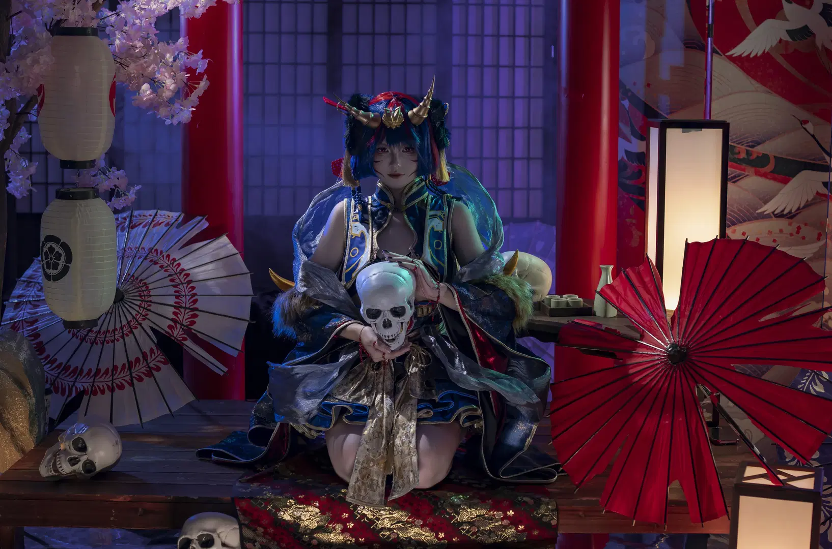 【响鬼cos】假面骑士响鬼娘化，暗黑和风氛围拉满 - D向北工作室 ｜看主页 - 第3张