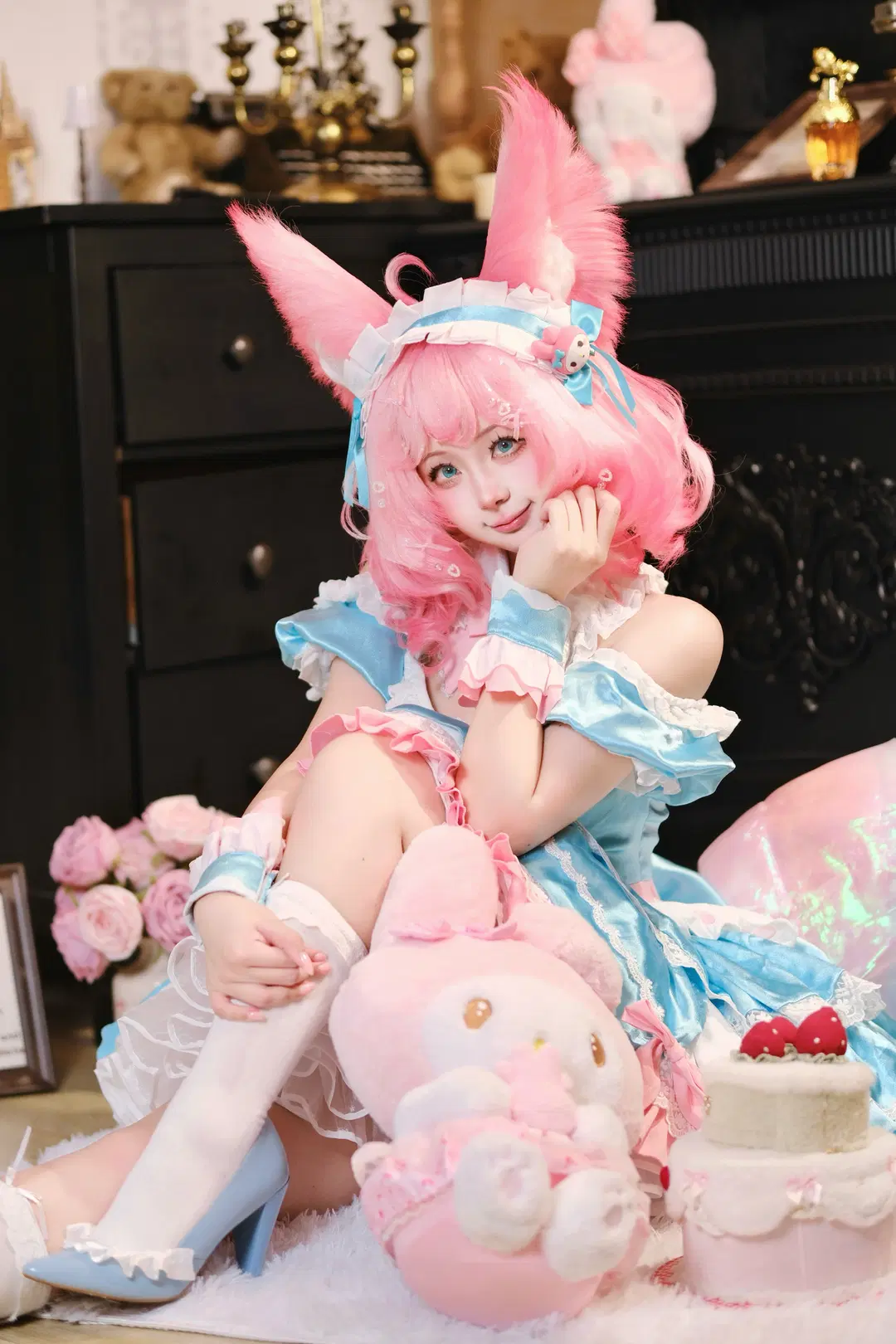 ロリータ, オナー・オブ・キングス, ストッキング, 深センコスプレ撮影, マイメロディ 妲己 コスプレ
