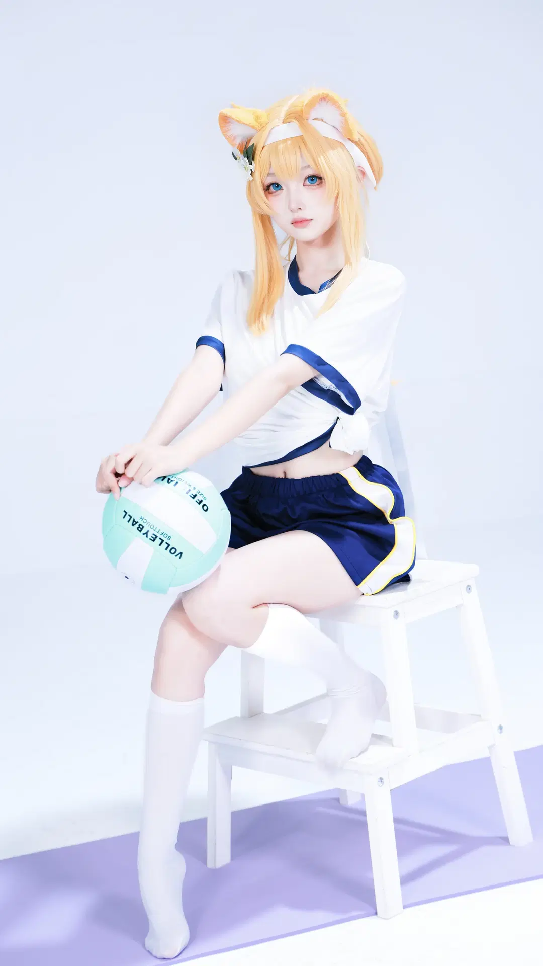 【伊落玛丽cos】蔚蓝档案体操服少女的拍摄记录 - 望眠 - 第3张