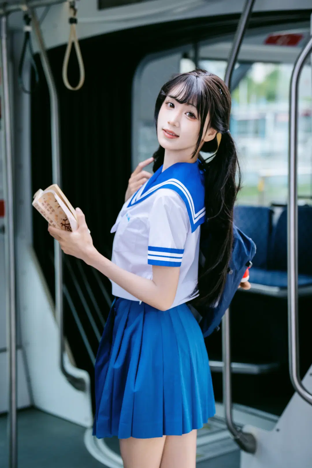 【JK制服】夏の路面電車とセーラー服の日常 - 随风旋律 - 2枚目