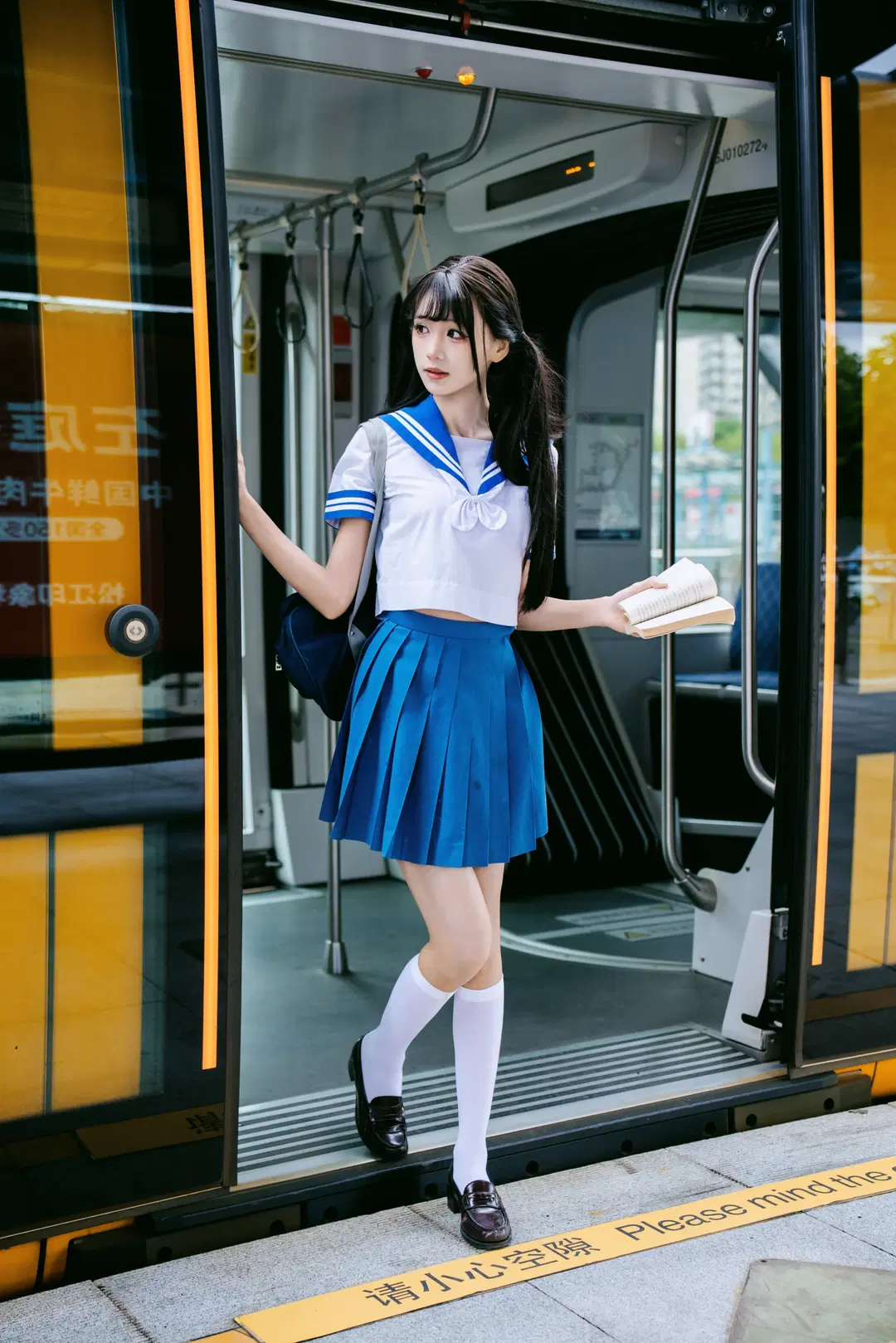 【JK制服】夏の路面電車とセーラー服の日常 - 随风旋律 - 5枚目