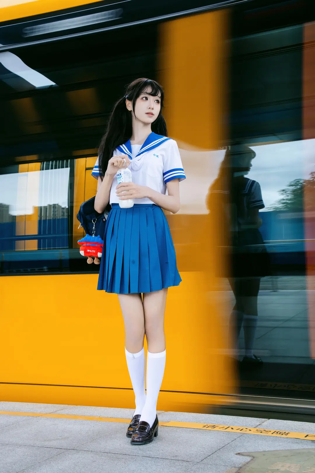 【JK制服】夏の路面電車とセーラー服の日常 - 随风旋律 - 6枚目