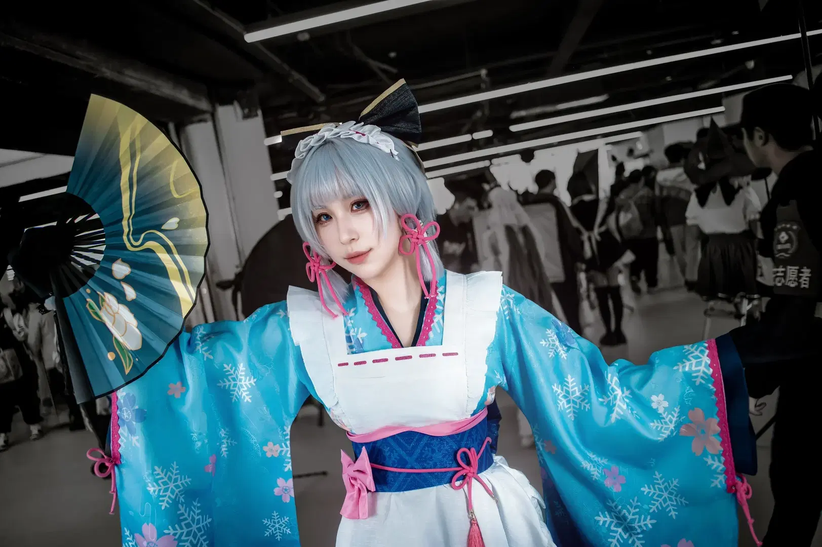 【神里绫华cos】原神大小姐的优雅瞬间，南京超电场场照 - 小坏蛋00 - 第4张