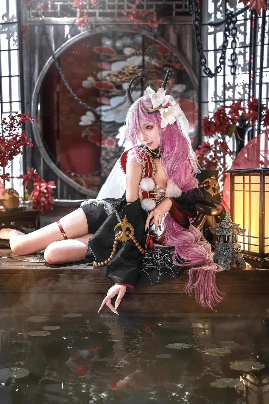 碧蓝航线, 和风cos, 暗黑系cosplay, 高粱cos, 碧蓝航线高粱