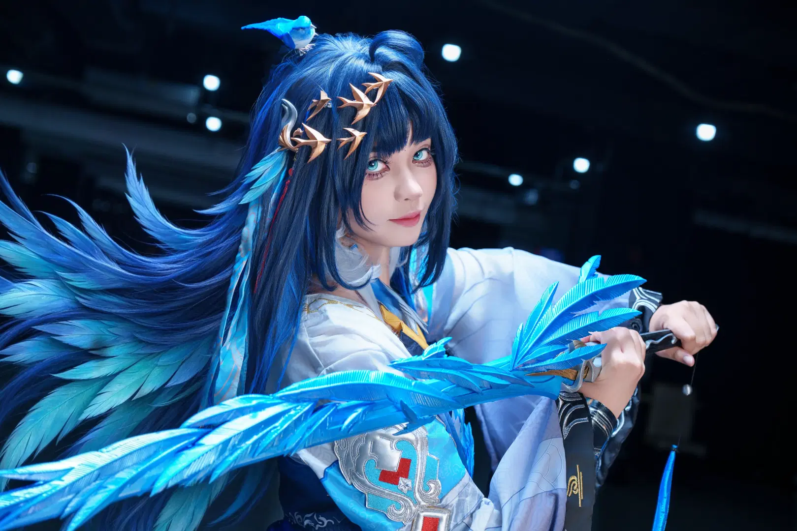 【秧秧玄翎cos】湛江漫展的蓝色飞鸟 - 有蓝 - 第2张