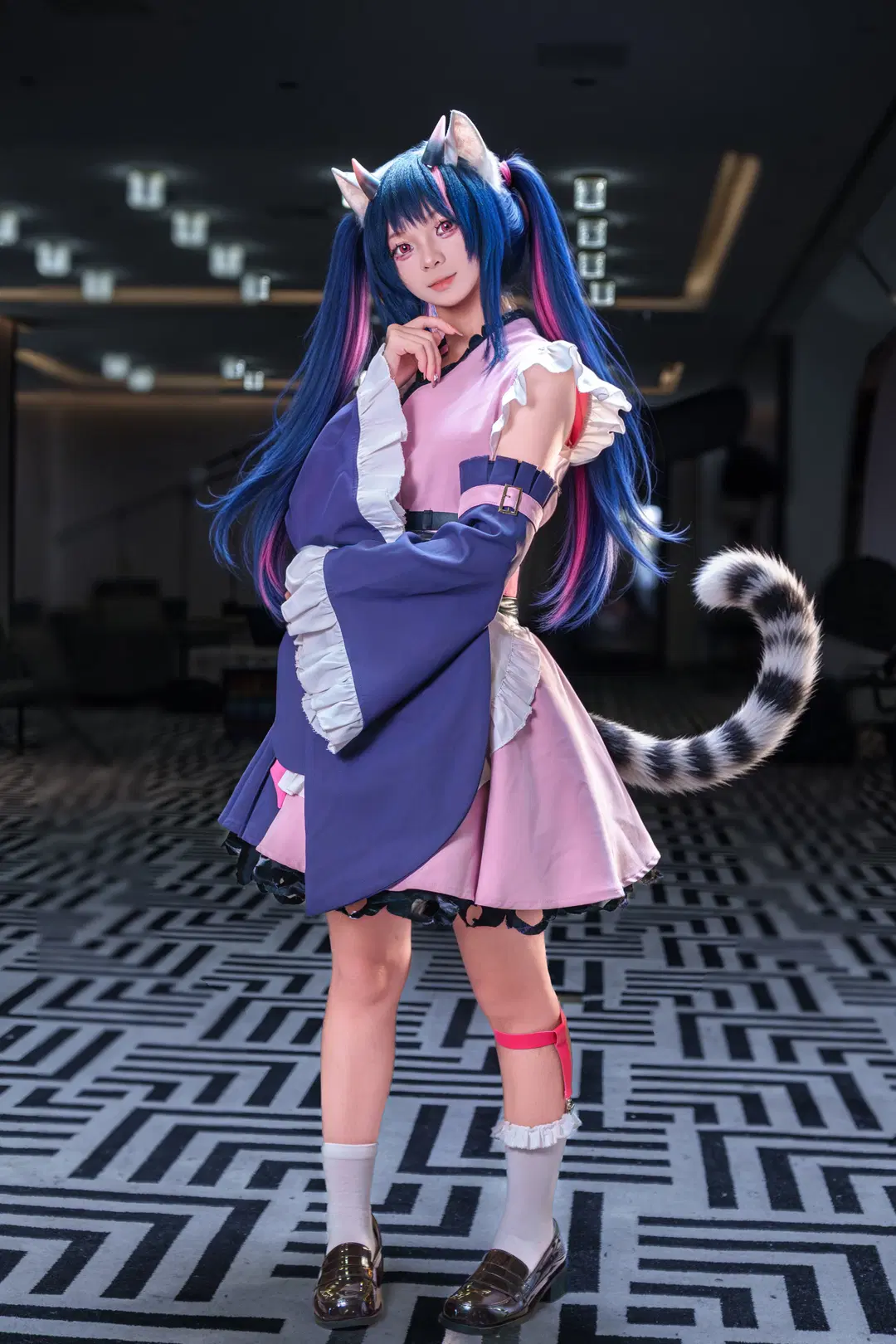 Cosmic Princess Kaguya!, White socks, Komazawa Noi cosplay