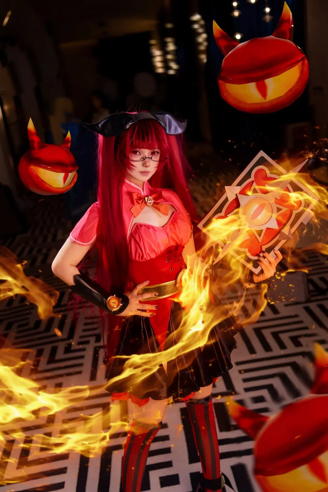 魔法少女, 王者荣耀, 二次元cos, 安琪拉cos, 丝袜cos