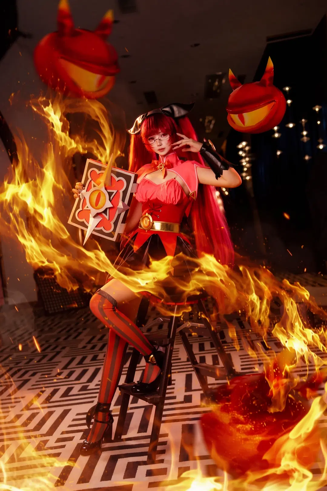 【安琪拉cos】王者荣耀的魔法为我而存在 - 小小波罗崽 - 第4张