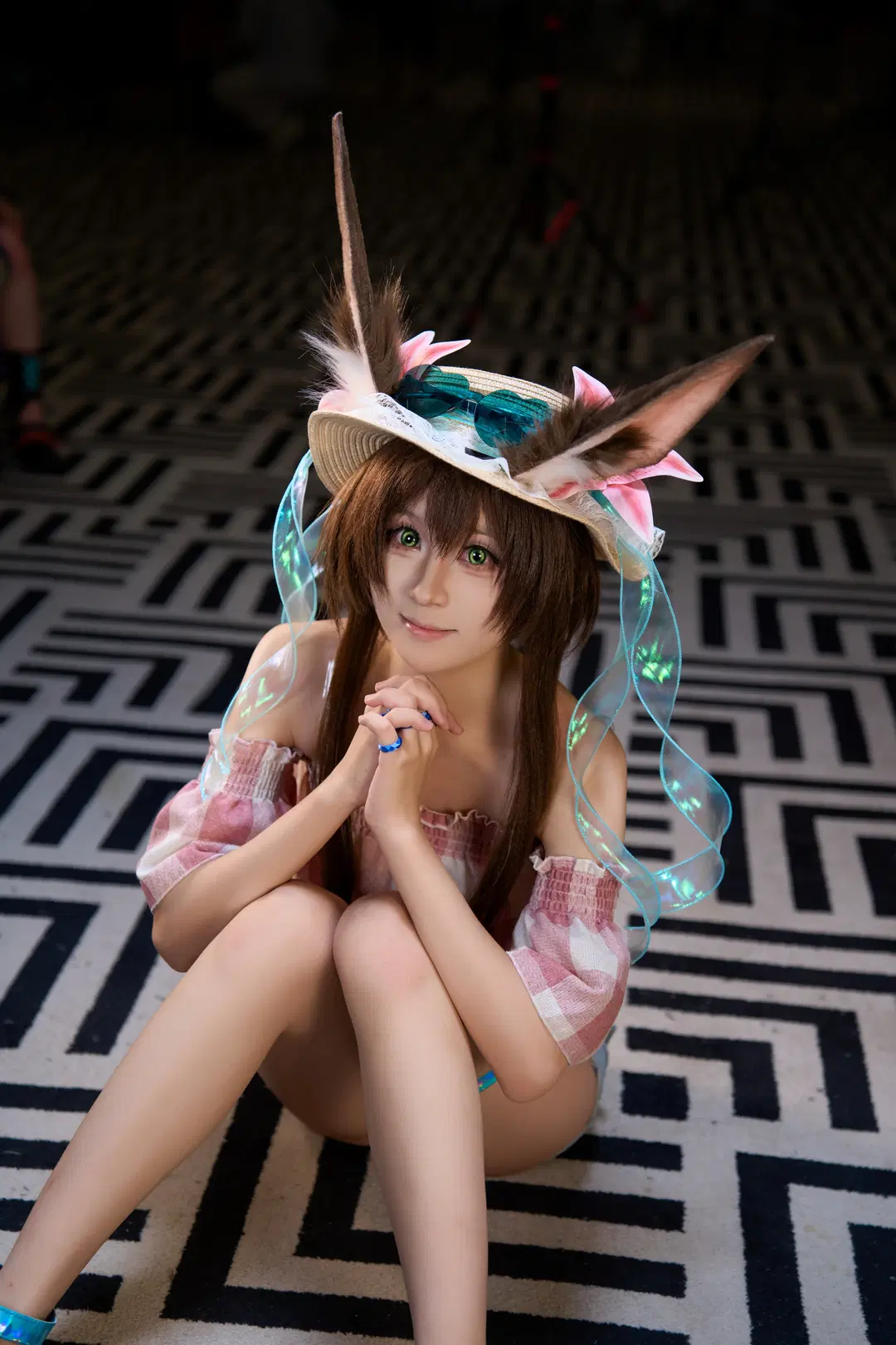 [Amiya cosplay] Arknights Heart of Surging Flame Summer Convention Photo Share by 小小波罗崽 - Image 10