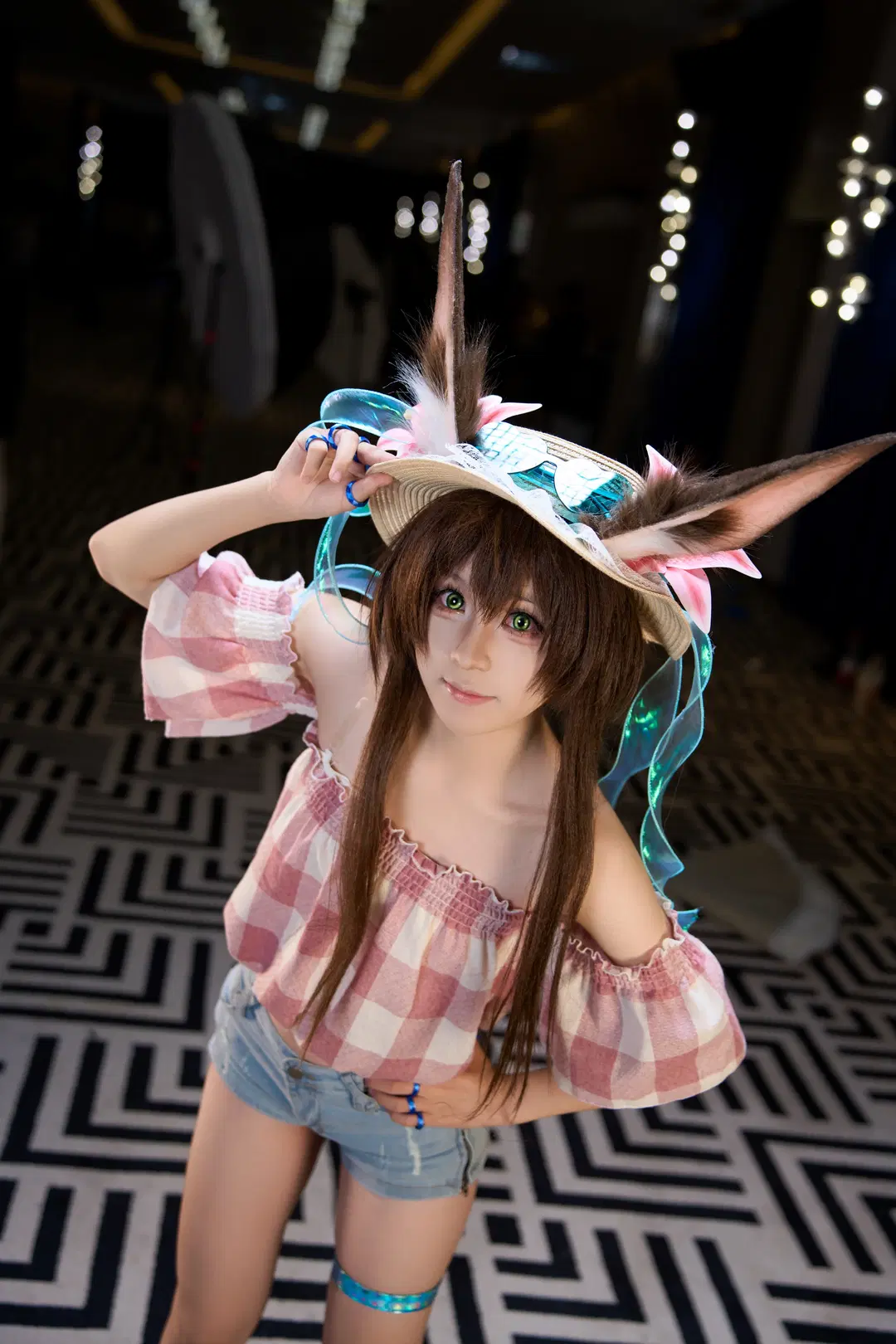 [Amiya cosplay] Arknights Heart of Surging Flame Summer Convention Photo Share by 小小波罗崽 - Image 4