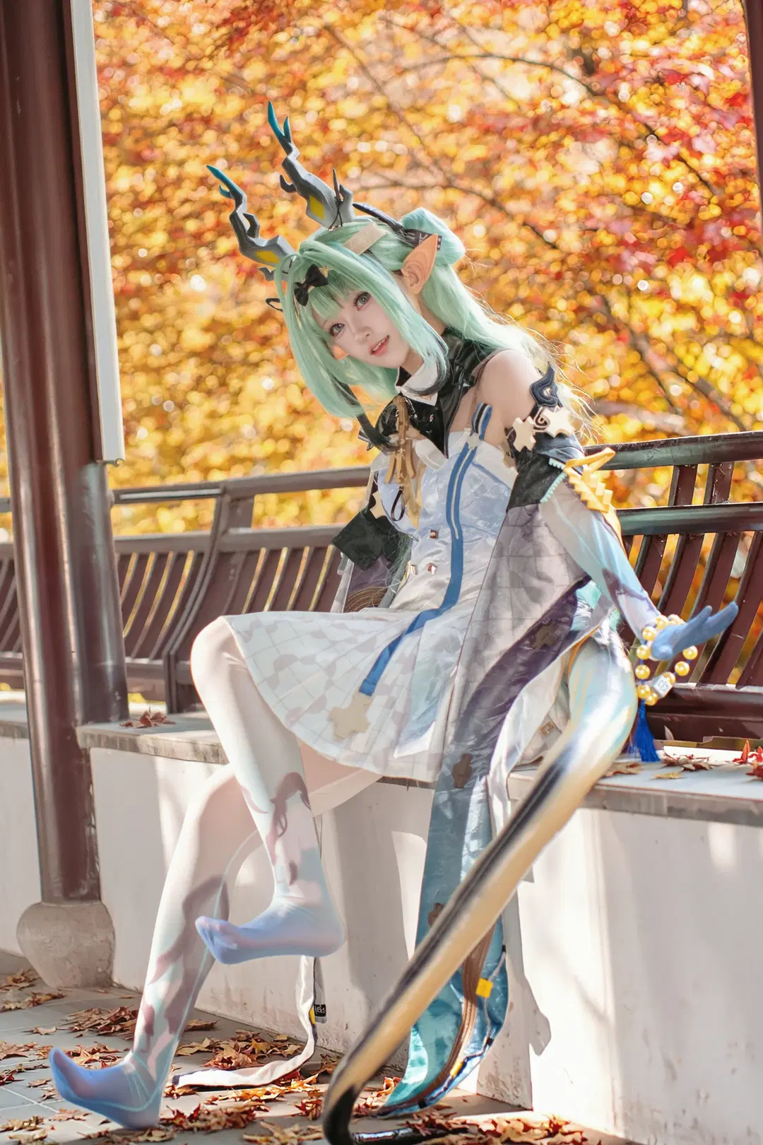 [Jsspsi cosplay] Arknights: Endfield Autumn Location Shoot Record by 灼梦梦TOOGI_I - Image 2