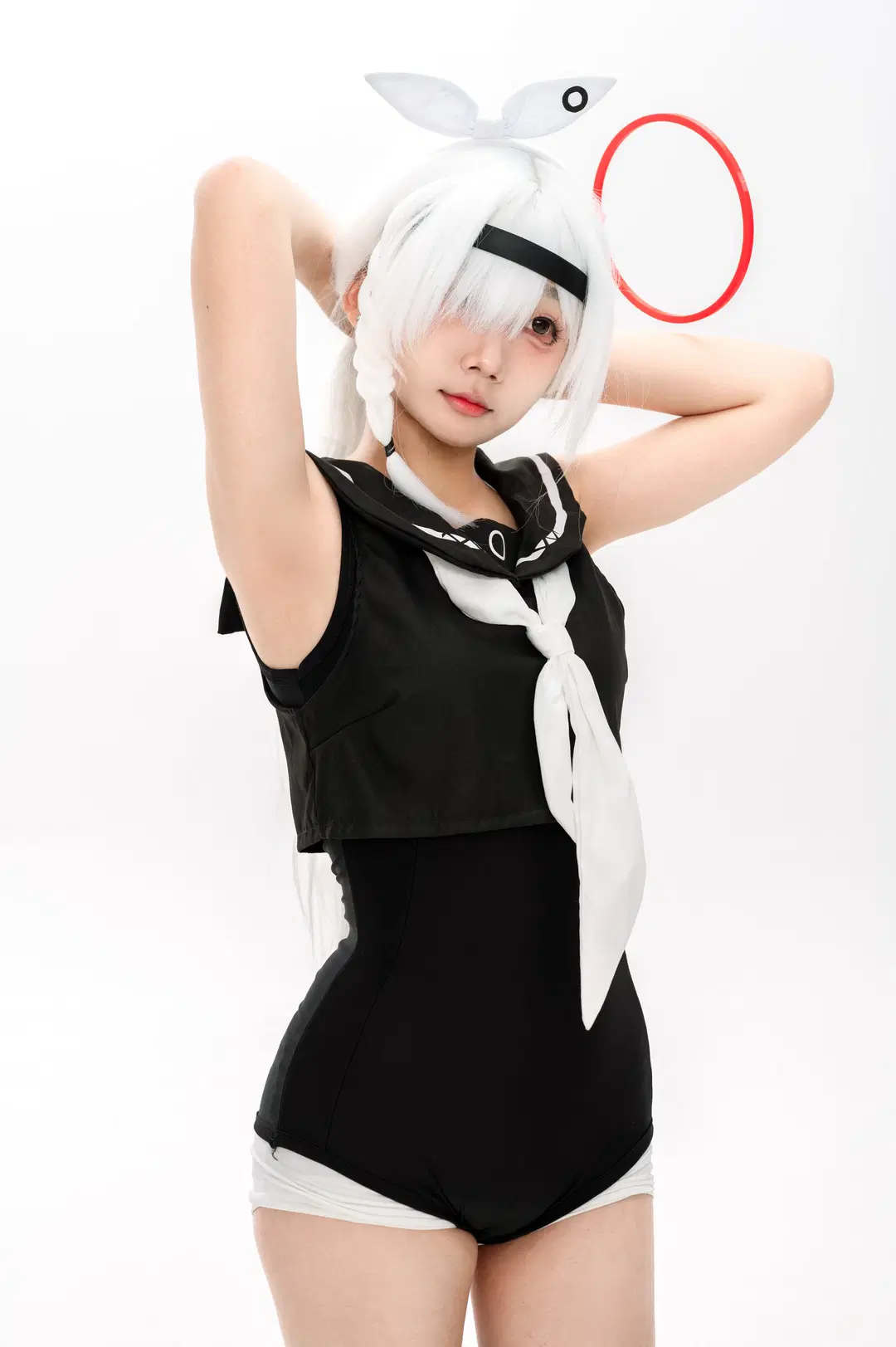 【Plana cosplay】Blue Archive White background photography: Sailor suit Daily Photoshoot by 星亦如塵 - Image 3
