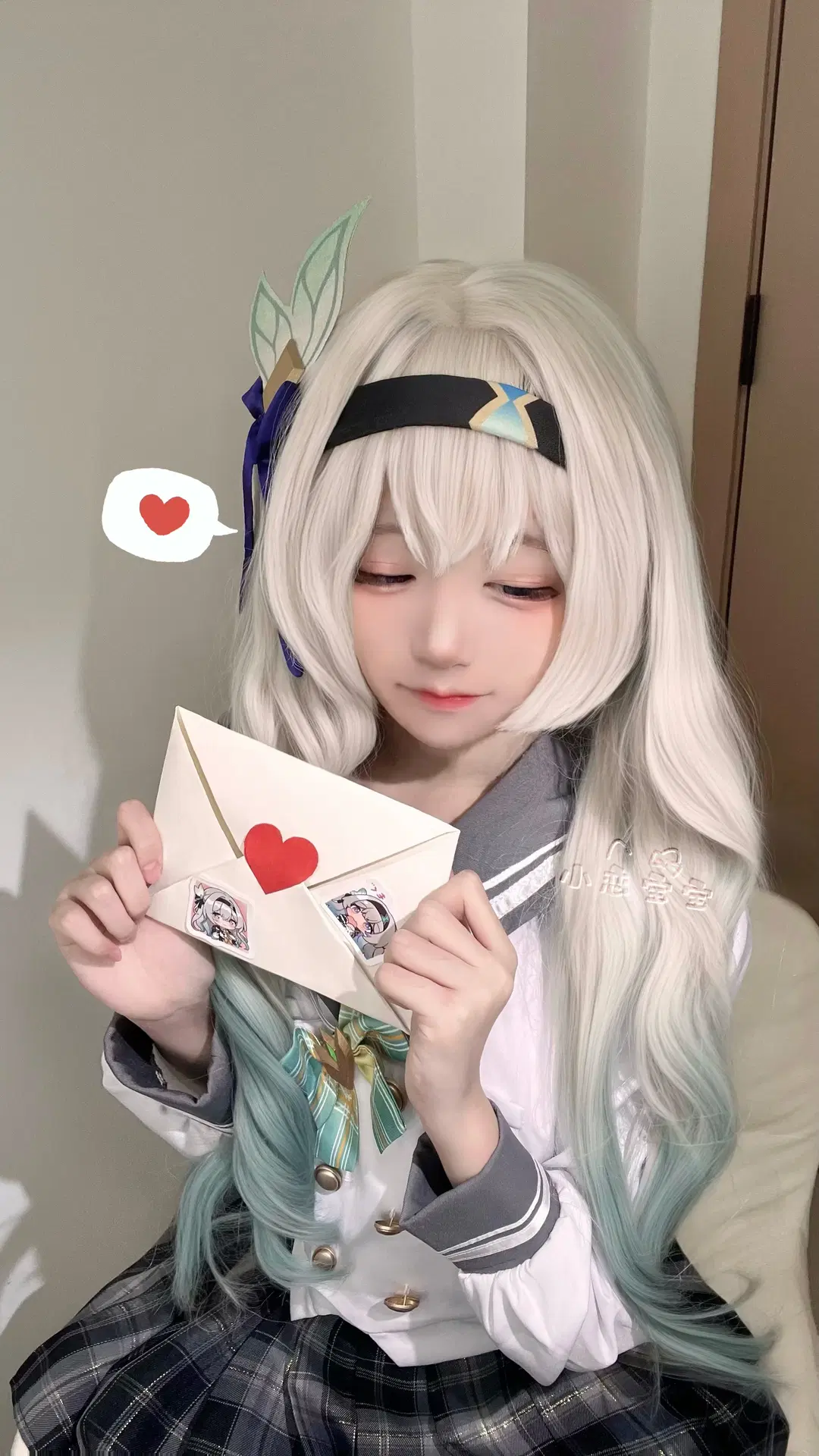 [Firefly cosplay] Honkai: Star Rail Spring Letter JK Uniform Styling Share by 小恋ovo - Image 2