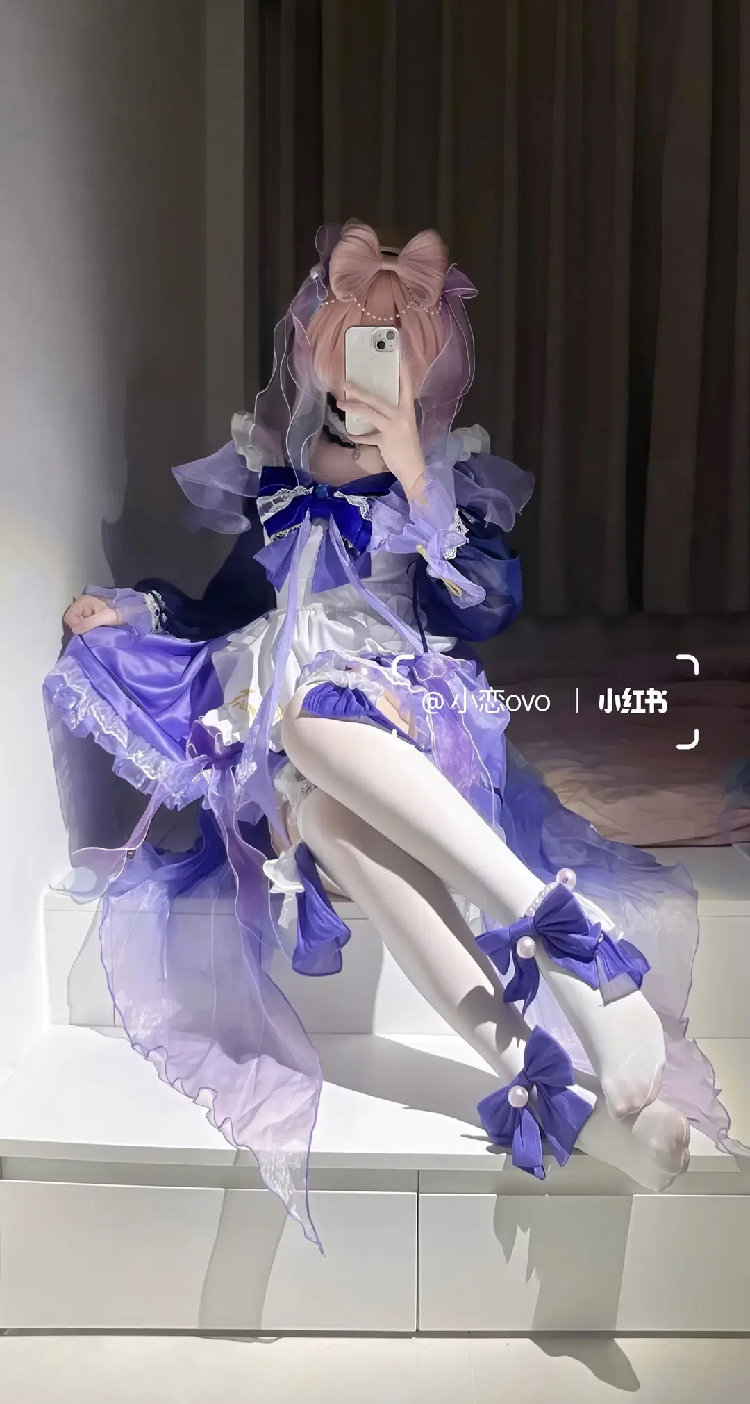 【珊瑚宮心海cos】心海女僕裝試穿與拍攝細節分享 - 小恋ovo - 第3張