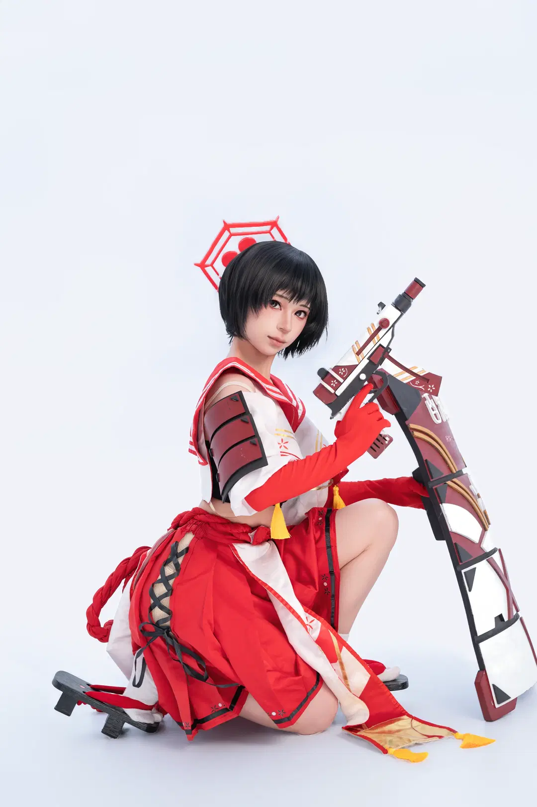 [Kasuga Tsubaki cosplay] Ba White Studio Photoshoot Showcase by 小雨幺幺零 - Image 4
