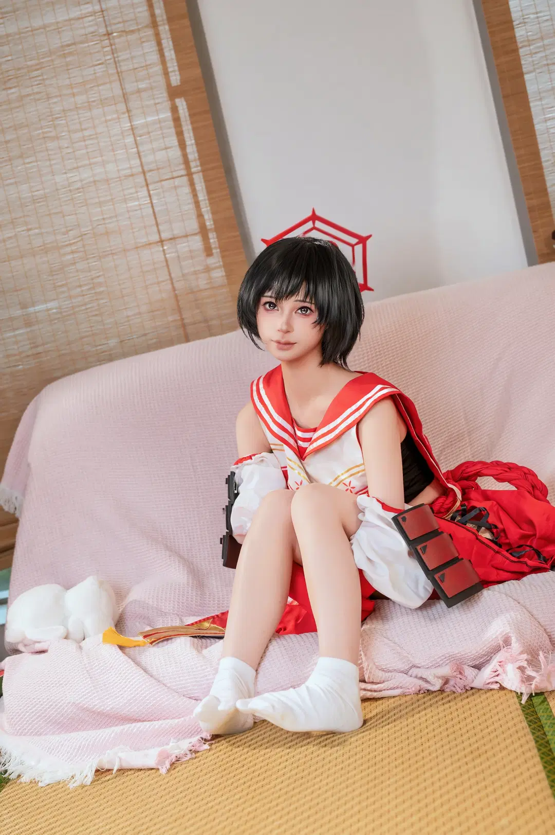 [Kasuga Tsubaki cosplay] Japanese Home-Style Ba Character Recreation by 小雨幺幺零 - Image 3