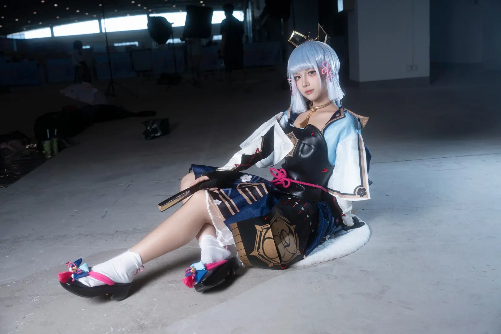 原神, 漫展返图, 神里绫华cos, 原神cos, 和风写真