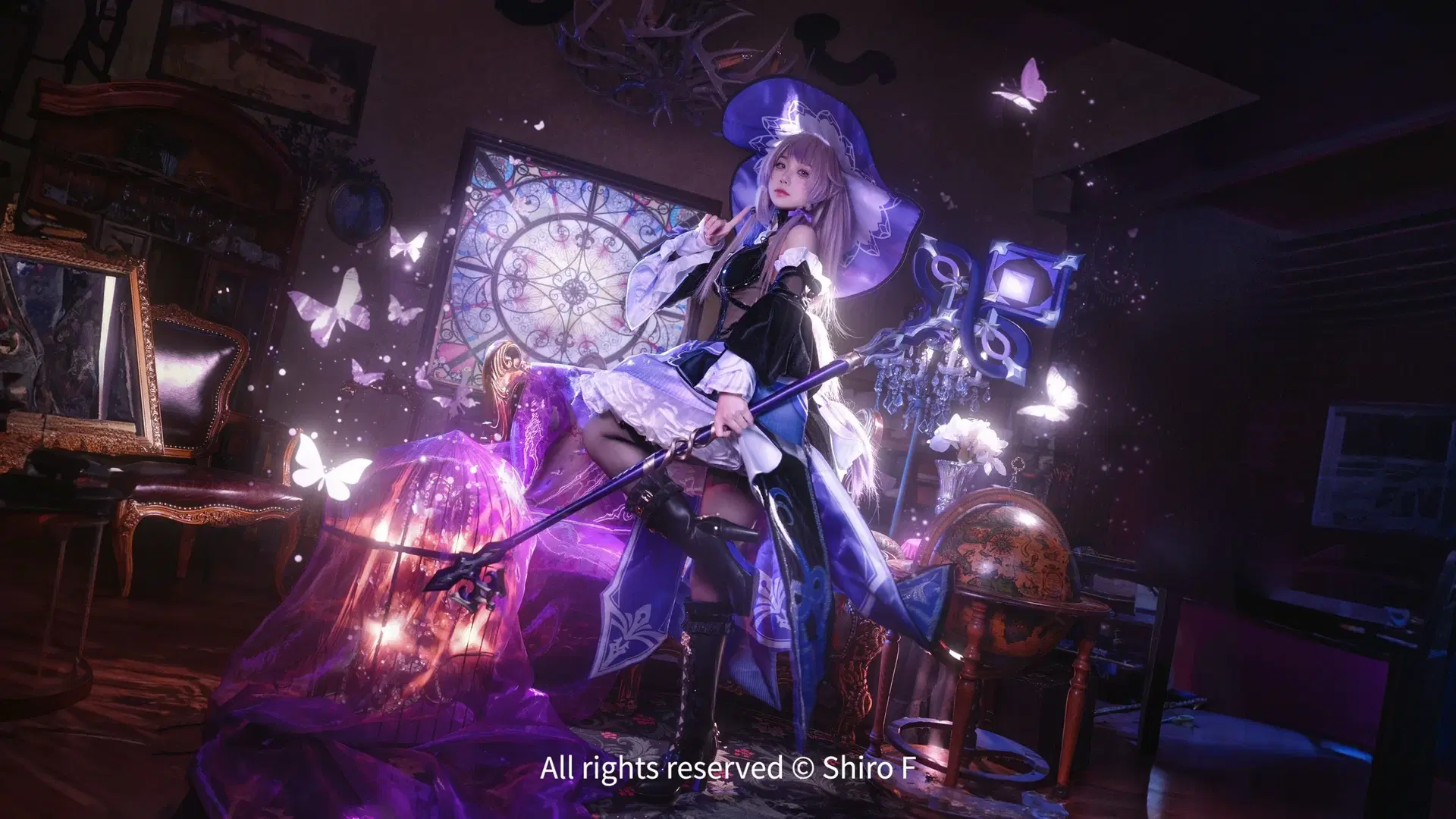 【大黑塔cos】星穹铁道的神秘魔法使降临 - shiro天天疯 - 第2张