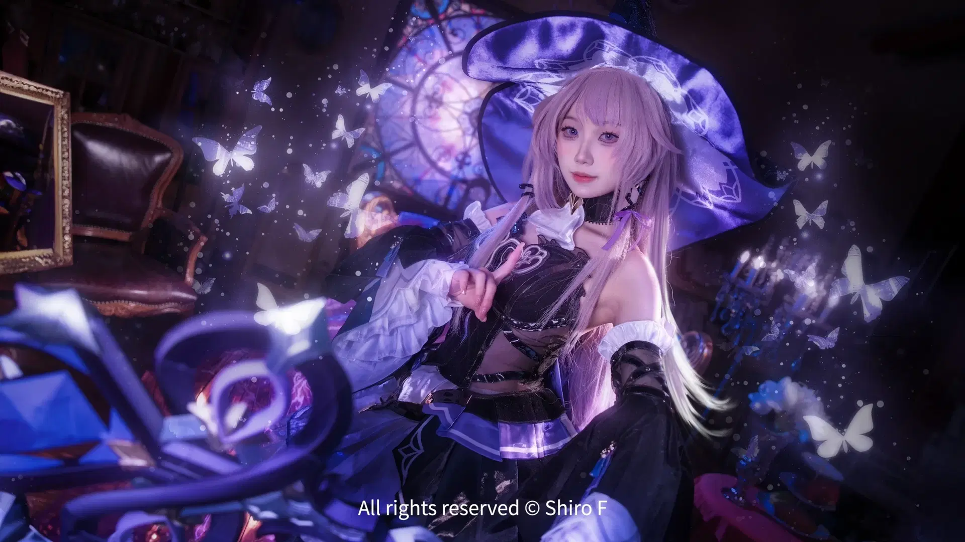 【大黑塔cos】星穹铁道的神秘魔法使降临 - shiro天天疯 - 第3张