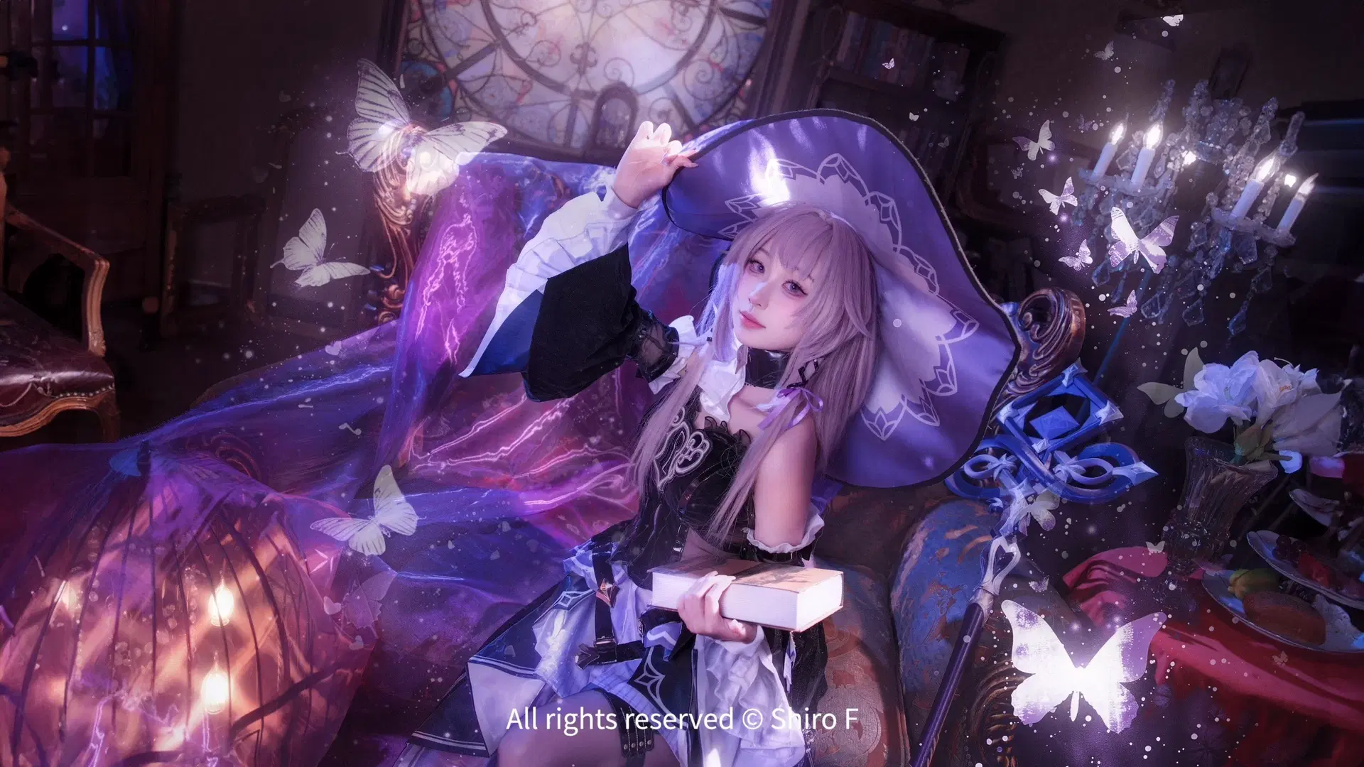 【大黑塔cos】星穹铁道的神秘魔法使降临 - shiro天天疯 - 第4张