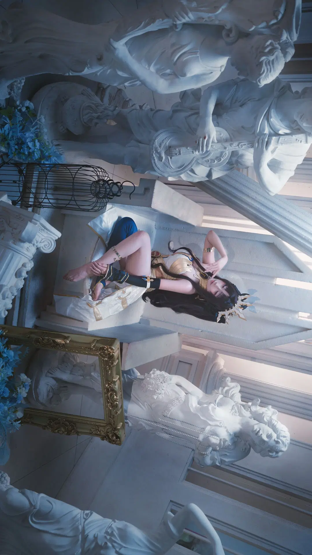[Ishtar (Archer) cosplay] Fate/Grand Order Ishtar: Classical White Stone Steps Shoot Record by shiro天天疯 - Image 2
