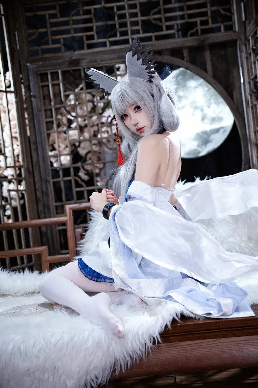 [Ptilopsis cosplay] Arknights: Photoshoot Diary at Fuyunjian by 糟糕炒饭 - Image 2