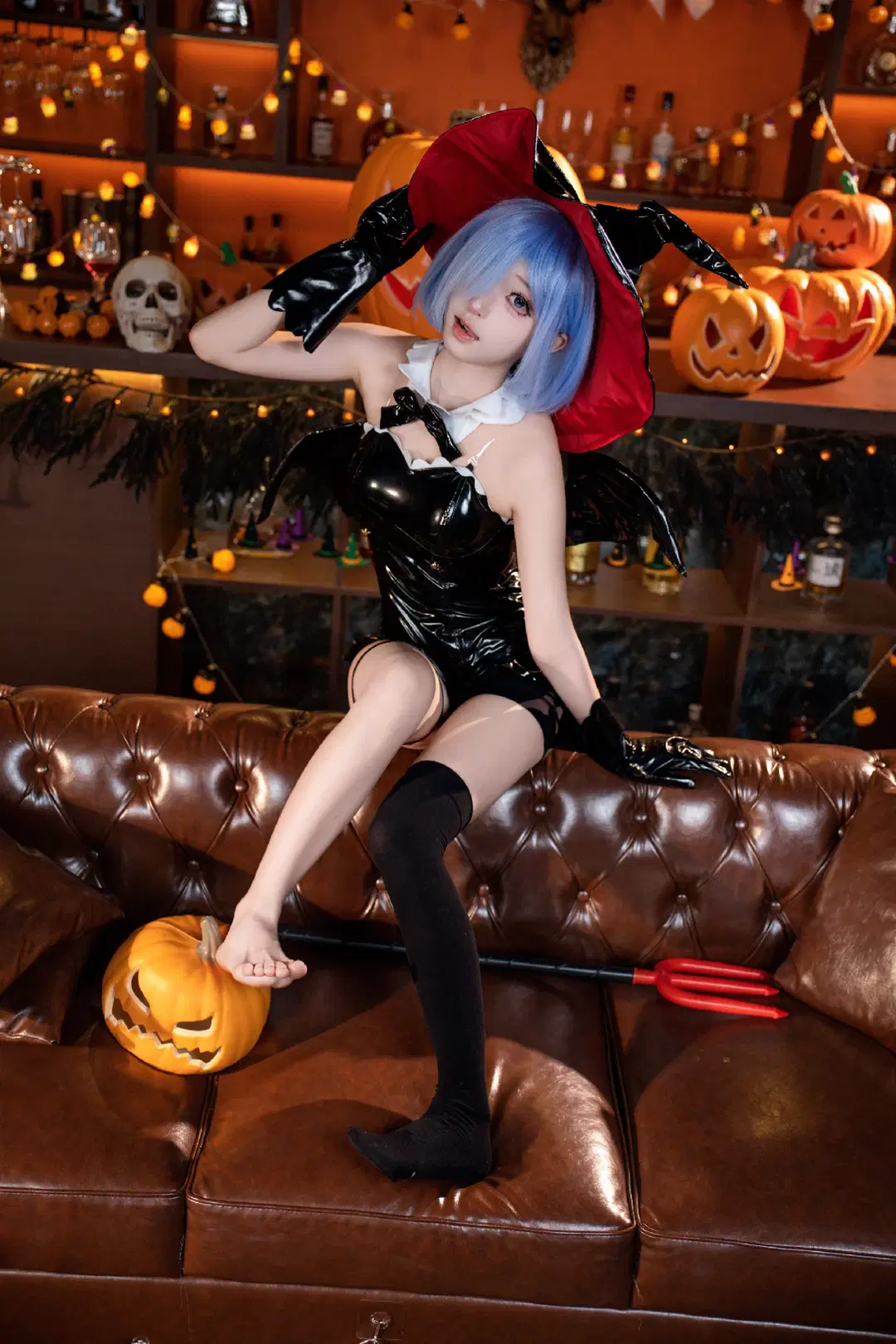 【蕾姆cos】万圣节恶魔女巫的捣蛋之夜