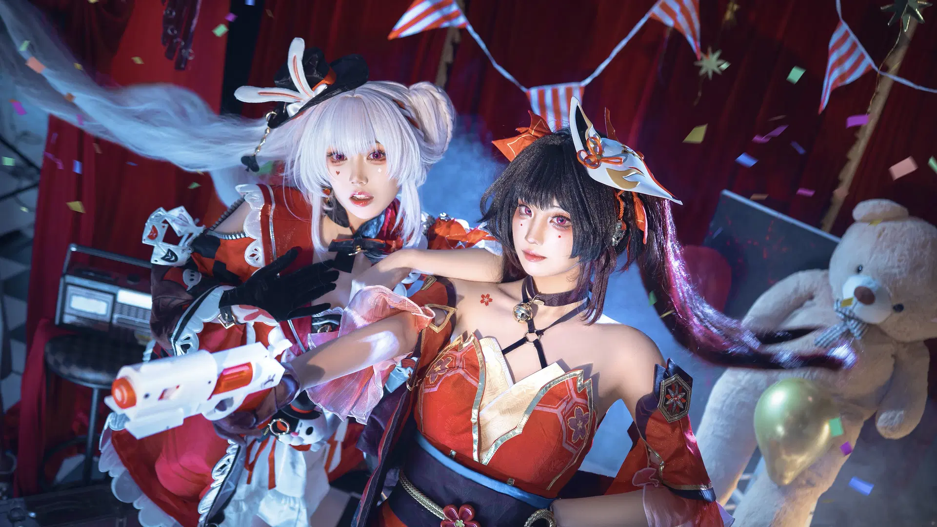 崩坏星穹铁道, 火花cos, 和风cos, 花火cos, 双人cosplay