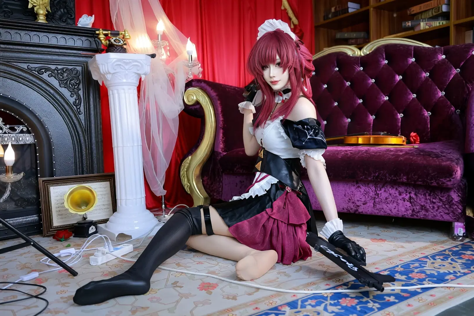 【卡夫卡cos】崩坏星穹铁道女仆装造型拍摄分享 - cui脆皮 - 第3张