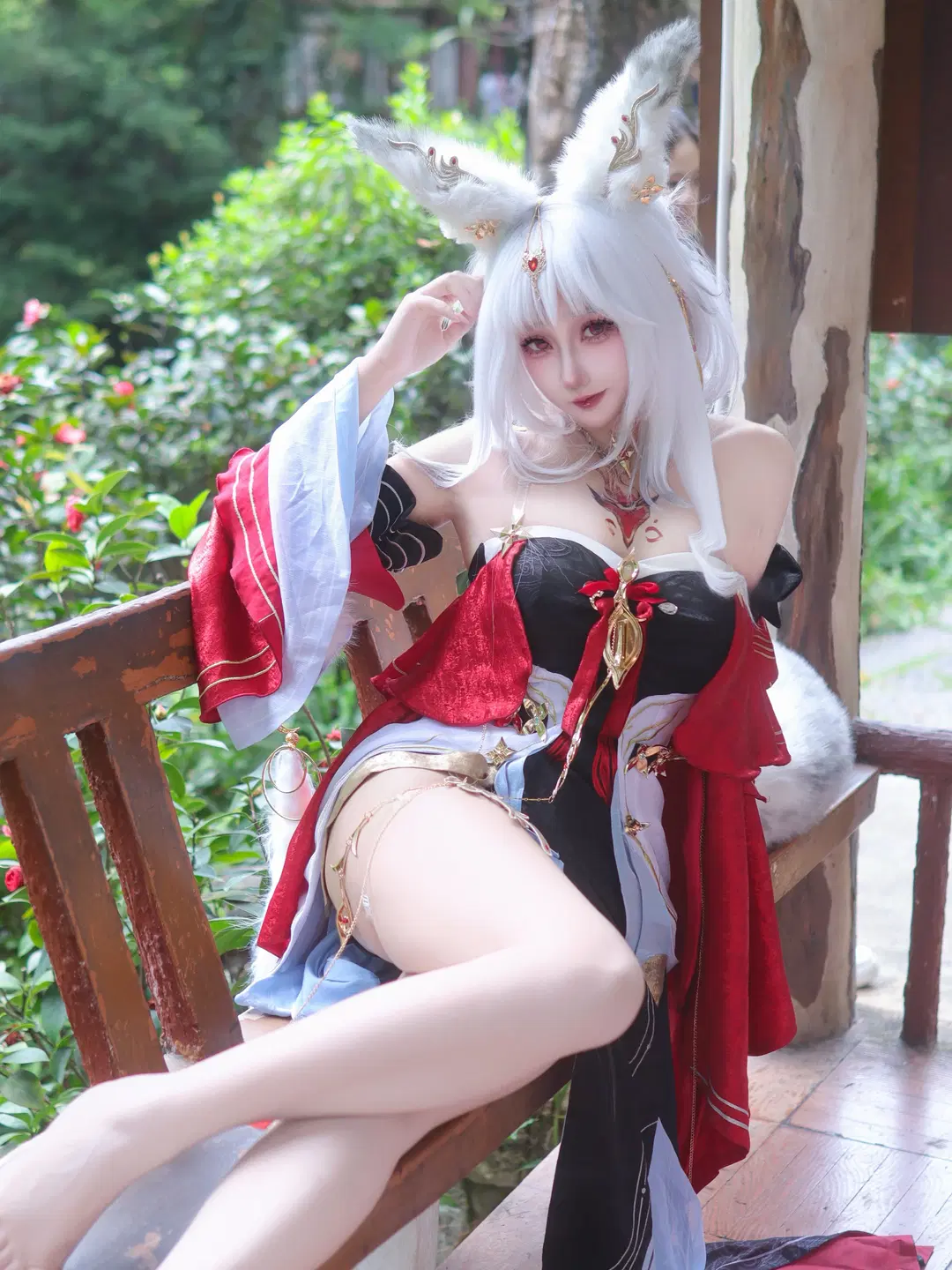 【心月狐cos】户外林间的红色魅影 - NEKO不是小小鹿 - 第4张
