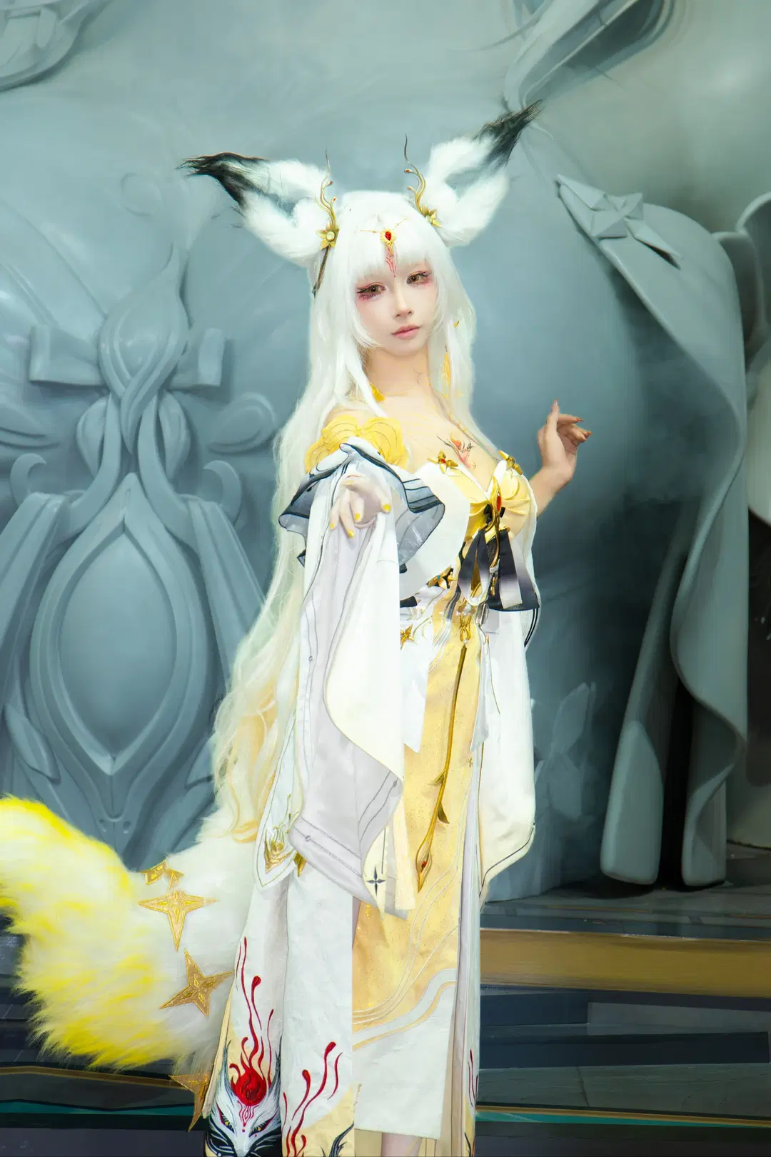 【心月狐cos】鸣潮CICF展台上的至臻狐影 - 心晨 - 第4张