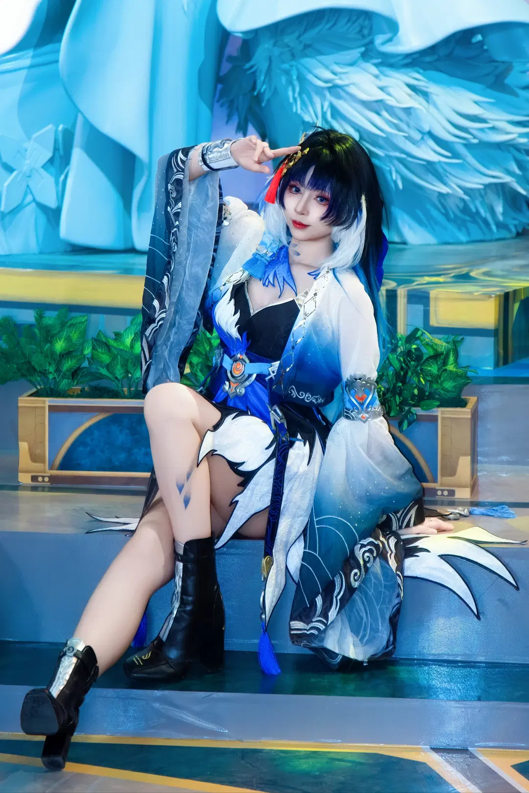 【秧秧cos】鸣潮玄翎鸟现身广州CICF展台 - 心晨 - 第3张