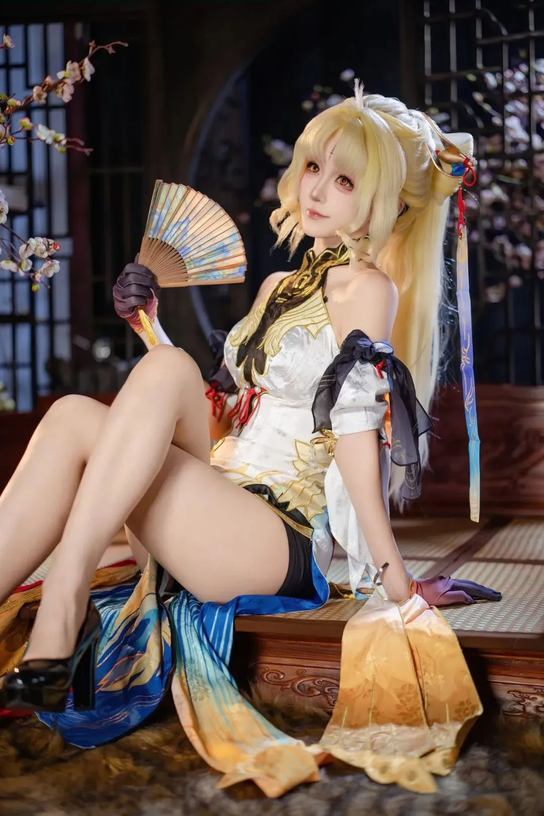鳴潮, 二次元, 中国風コスプレ, ストッキング, 穂穂コスプレ