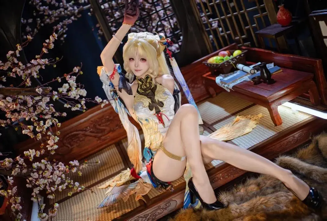 【穂穂コスプレ】鳴潮の中国風コスプレのディテールと撮影体験 - 小彭《星穹铁道》 - 5枚目
