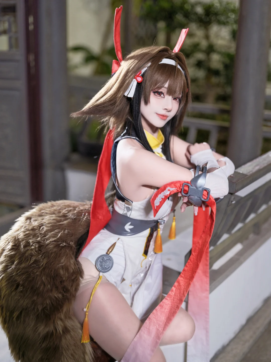 【叶瞬光cos】古风奇幻装扮与巨型兵器的碰撞 - 小彭《星穹铁道》 - 第4张